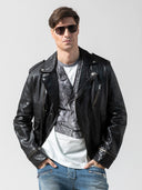 Golden Goose Lederjacke Herren