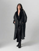 Ledermantel Damen