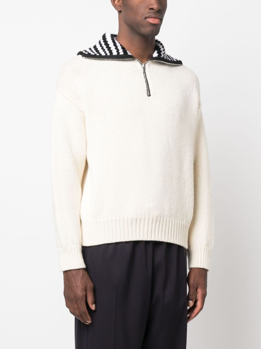 Marni  Gerippter Pullover